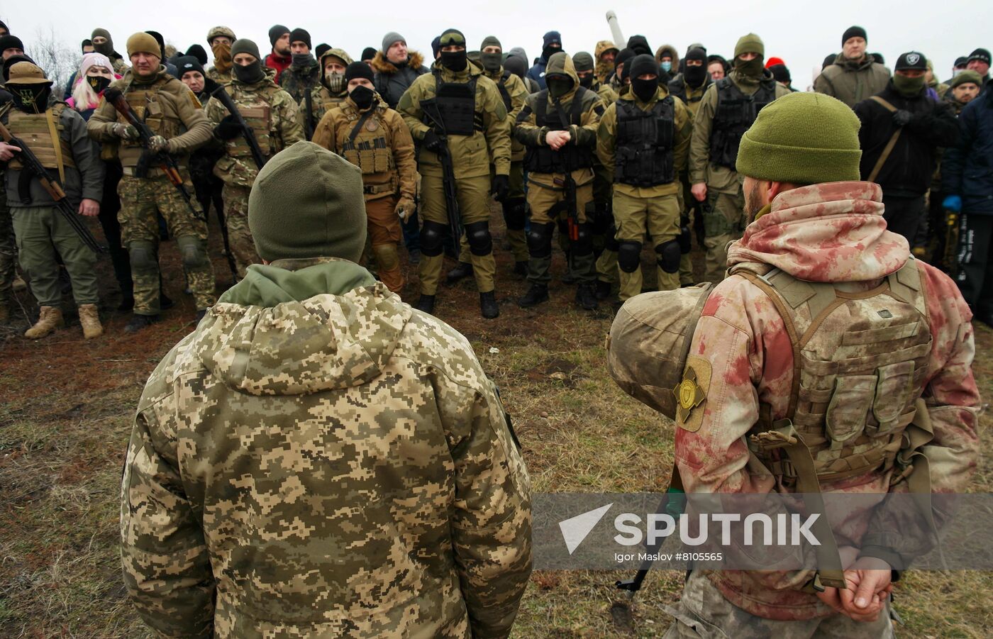 Ukraine Defence Civilians Exercises