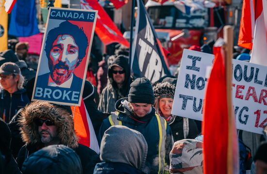 Canada Coronavirus Restrictions Protest