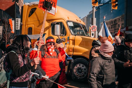 Canada Coronavirus Restrictions Protest