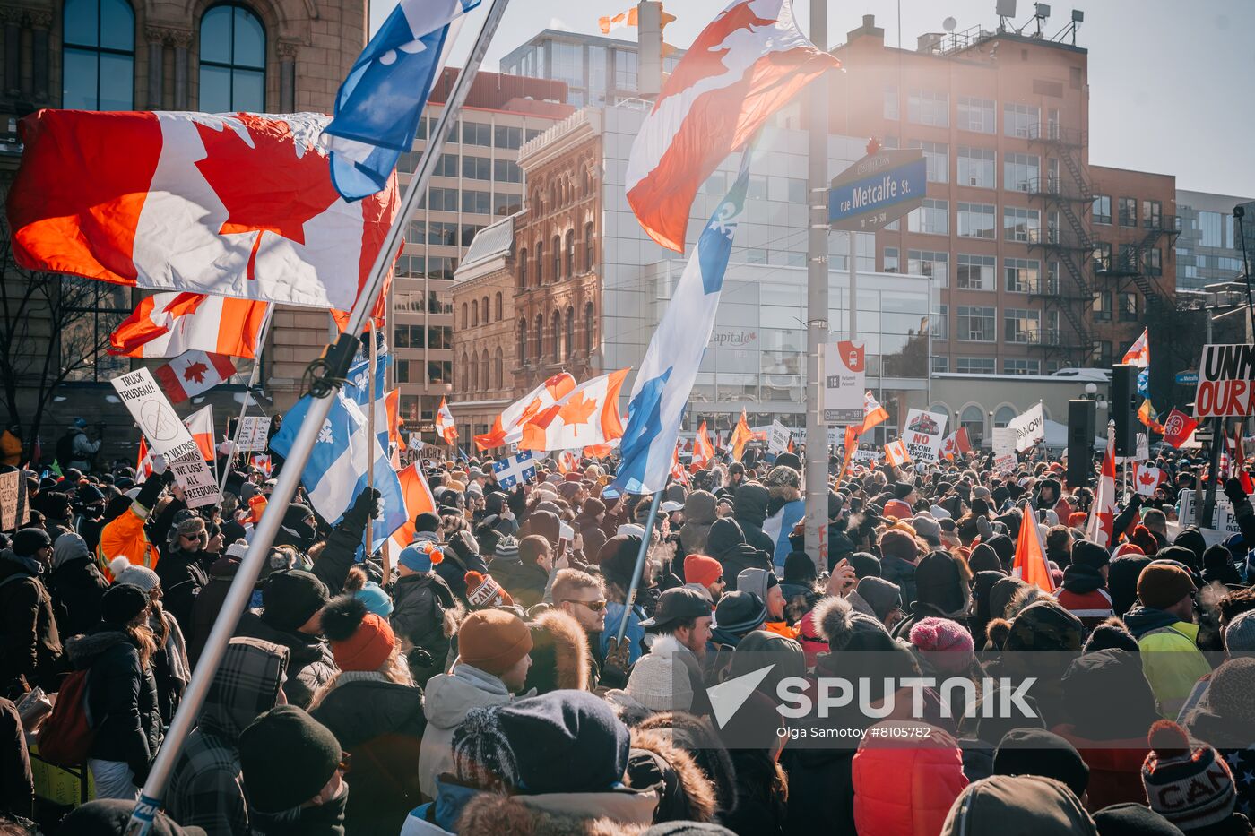 Canada Coronavirus Restrictions Protest
