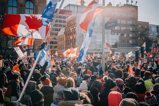 Canada Coronavirus Restrictions Protest