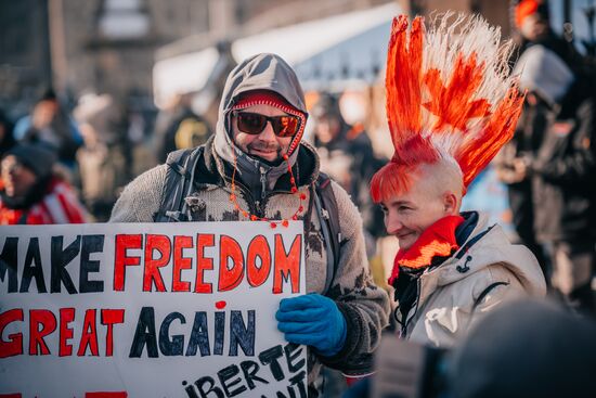 Canada Coronavirus Restrictions Protest