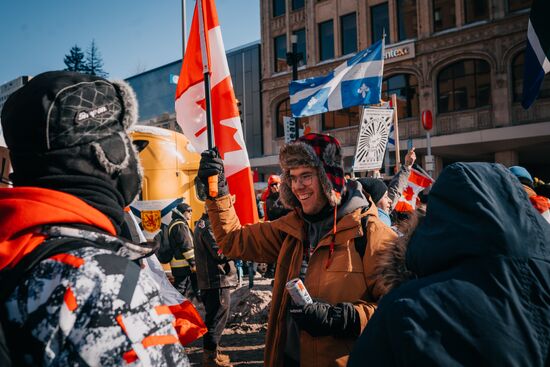 Canada Coronavirus Restrictions Protest