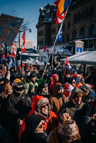Canada Coronavirus Restrictions Protest