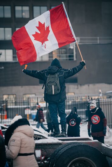 Canada Coronavirus Restrictions Protest