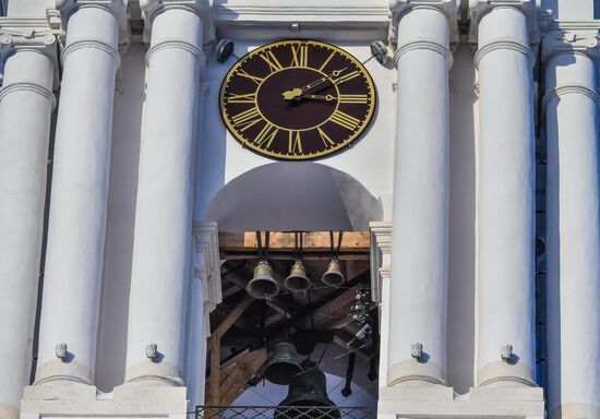 Russia Kalyazin Bell Tower Restoration