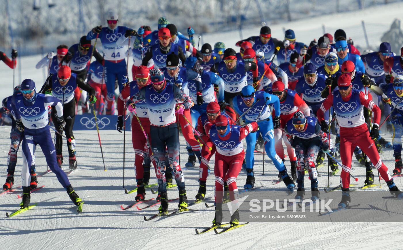 China Olympics 2022 Cross-Country Skiing Men