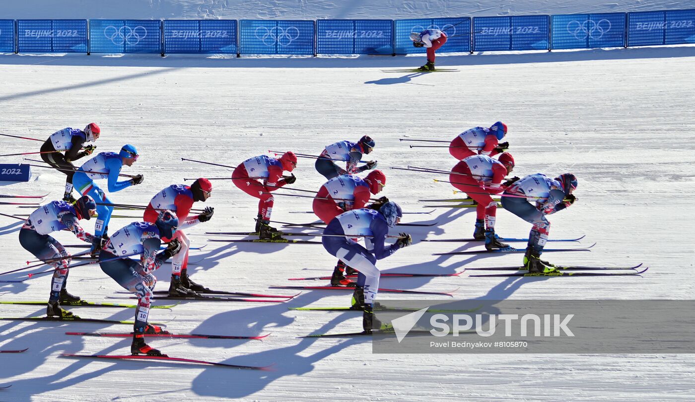 China Olympics 2022 Cross-Country Skiing Men