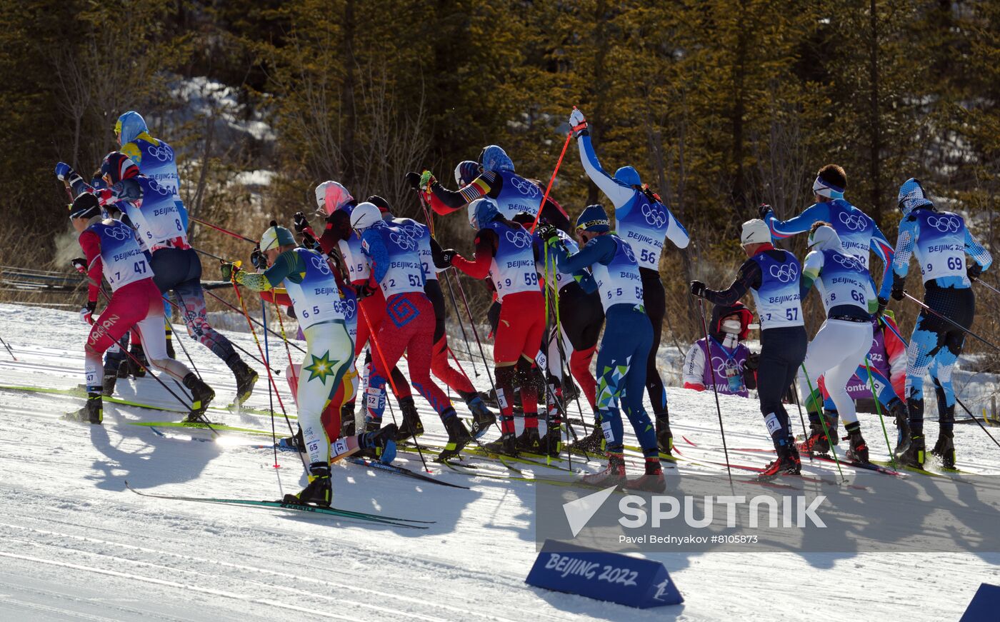 China Olympics 2022 Cross-Country Skiing Men