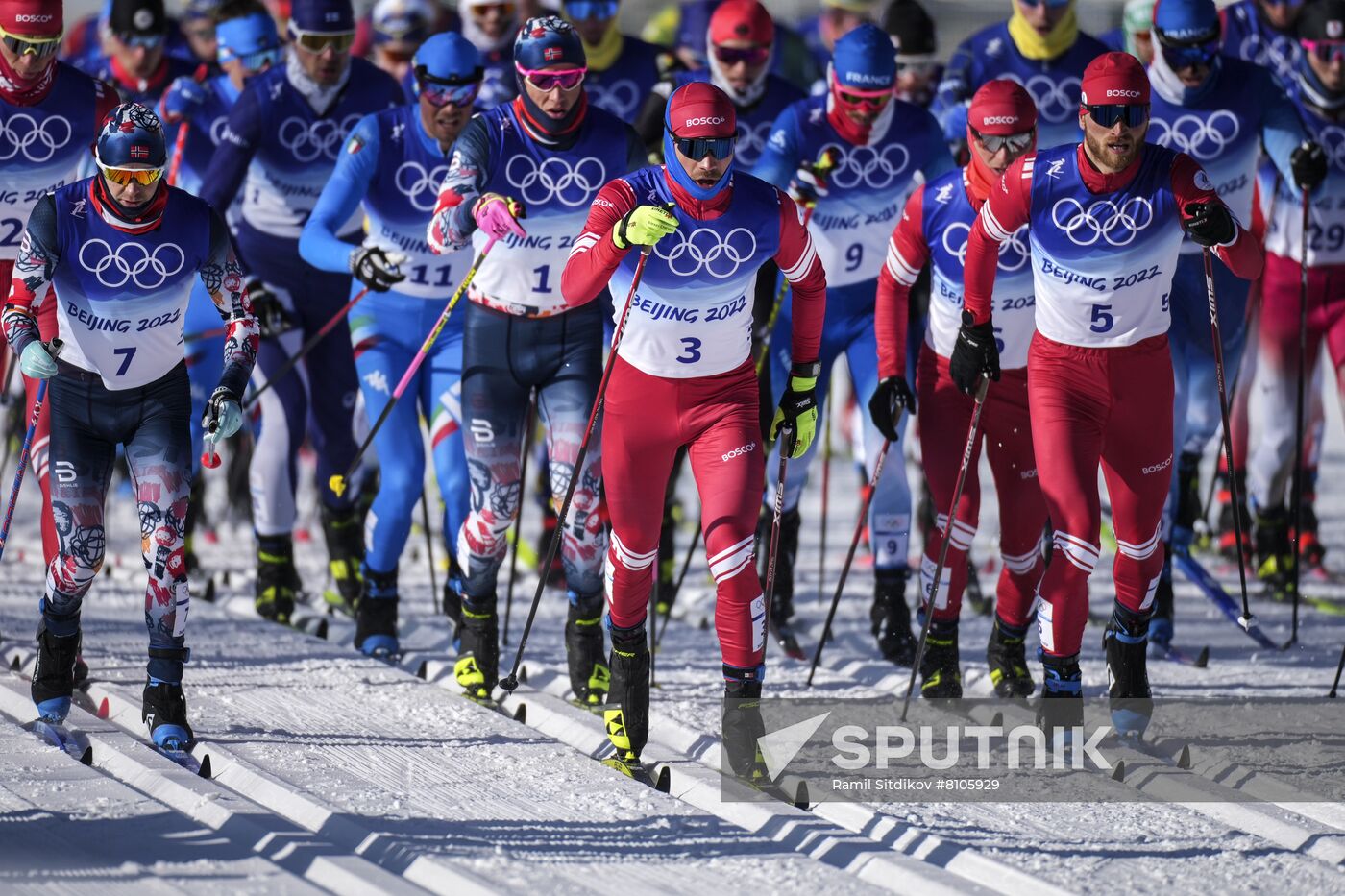 China Olympics 2022 Cross-Country Skiing Men