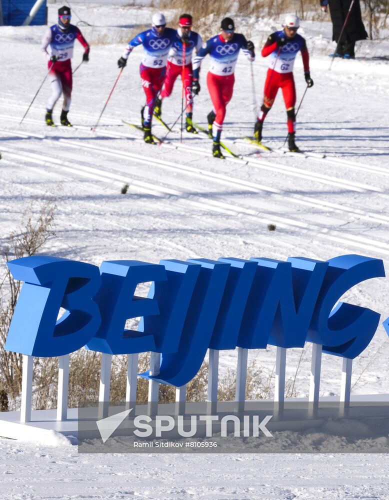 China Olympics 2022 Cross-Country Skiing Men
