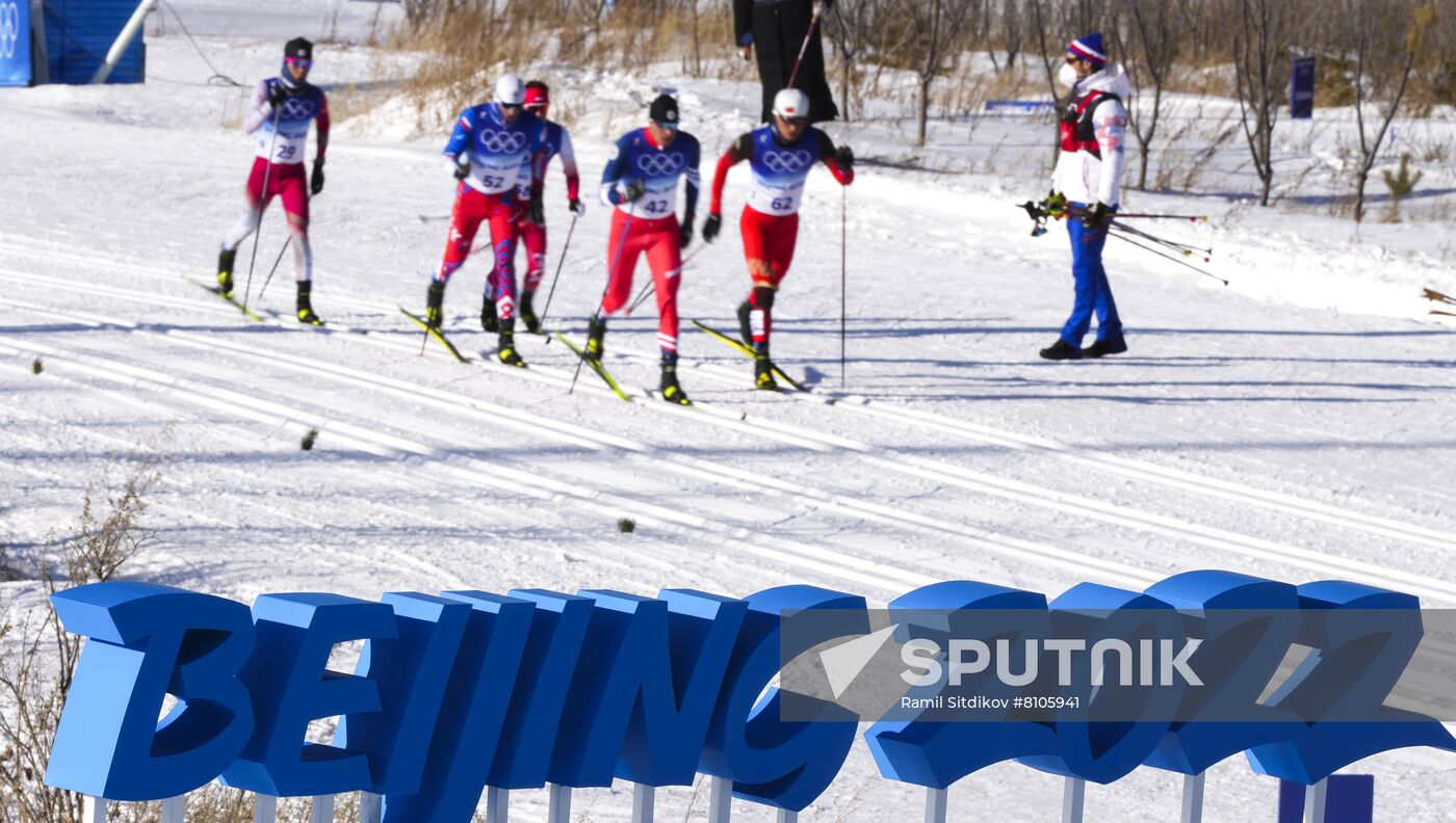 China Olympics 2022 Cross-Country Skiing Men