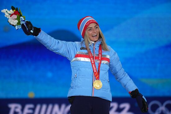 China Olympics 2022 Medal Ceremony