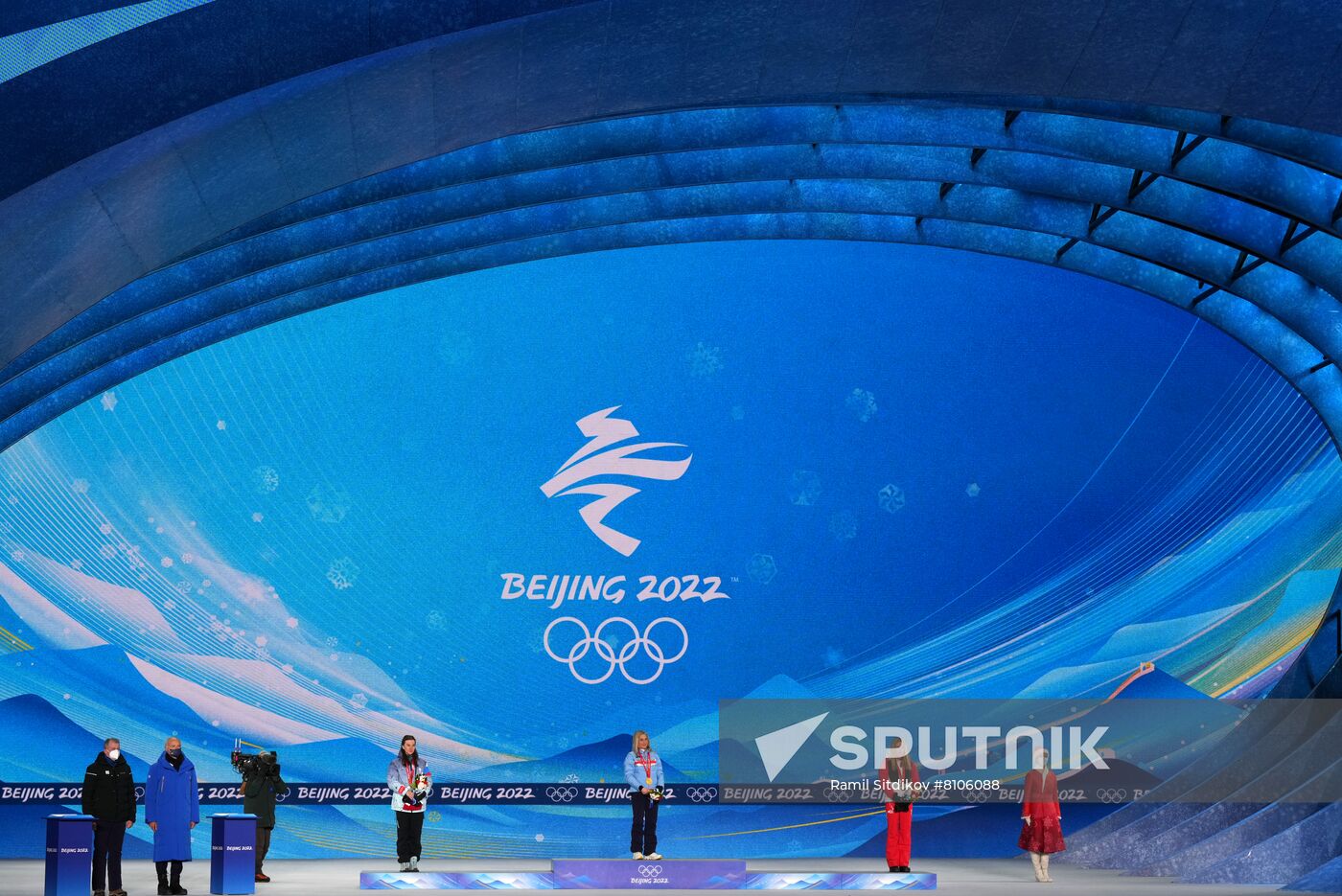 China Olympics 2022 Medal Ceremony