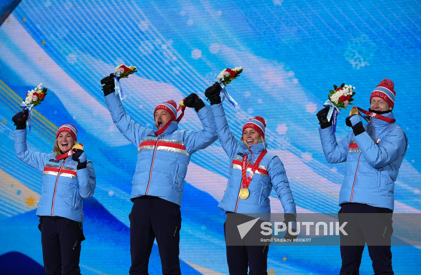 China Olympics 2022 Medal Ceremony