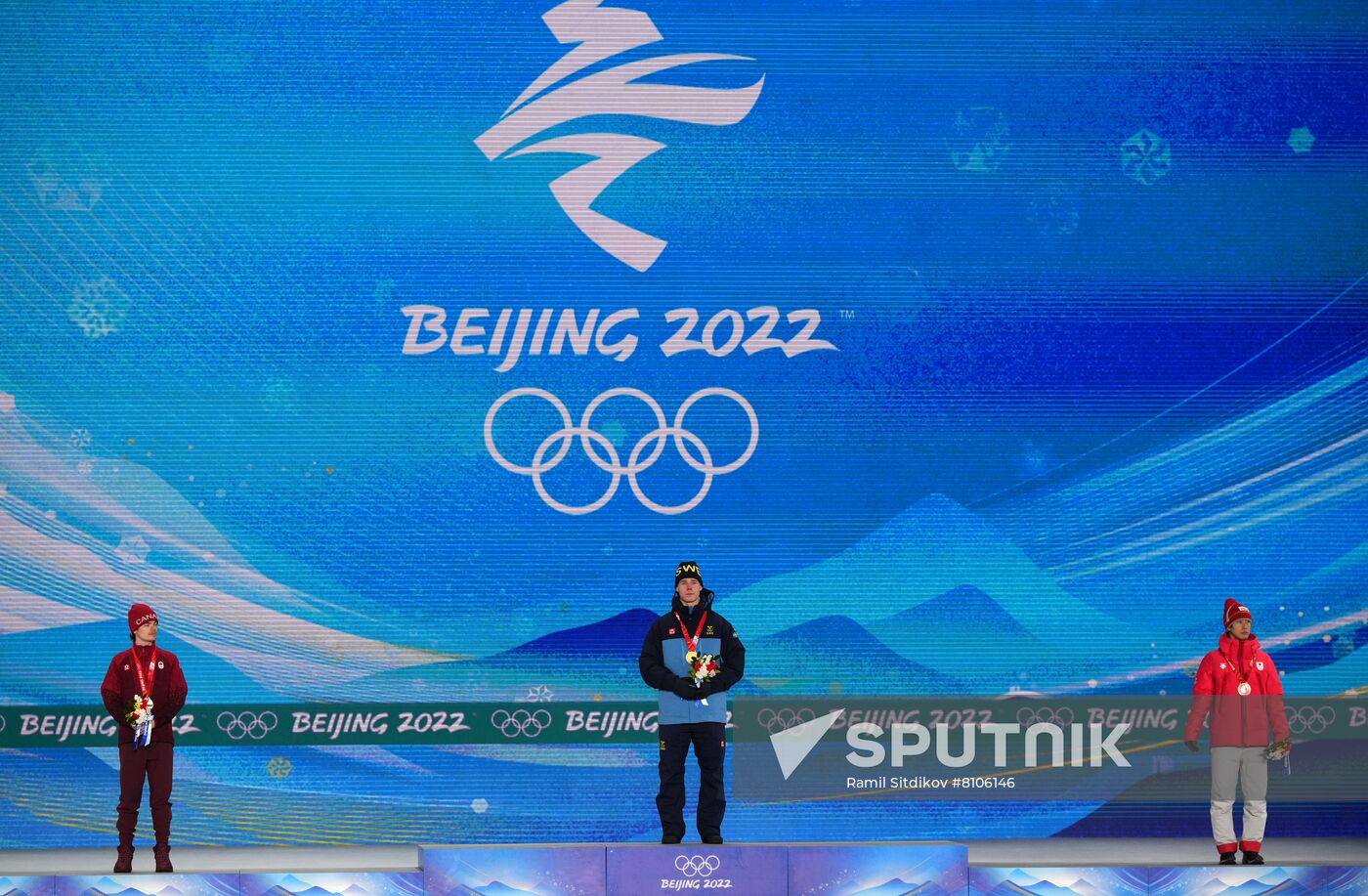 China Olympics 2022 Medal Ceremony