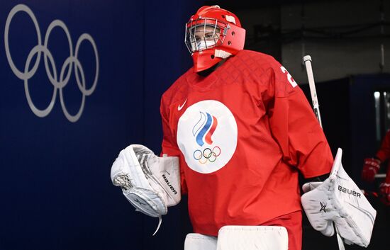 China Olympics 2022 Ice Hockey Women ROC - Canada