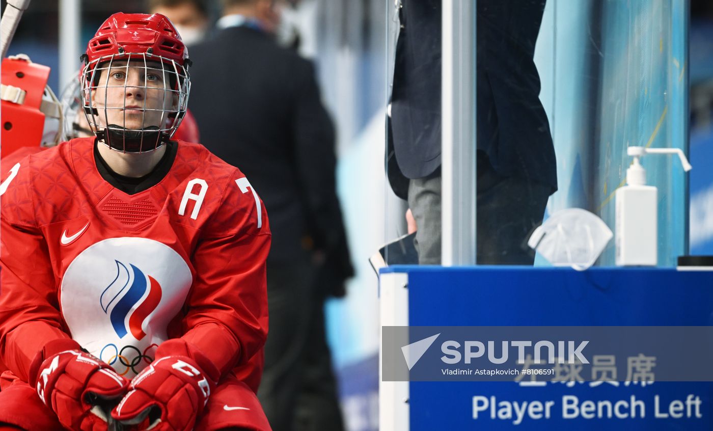China Olympics 2022 Ice Hockey Women ROC - Canada