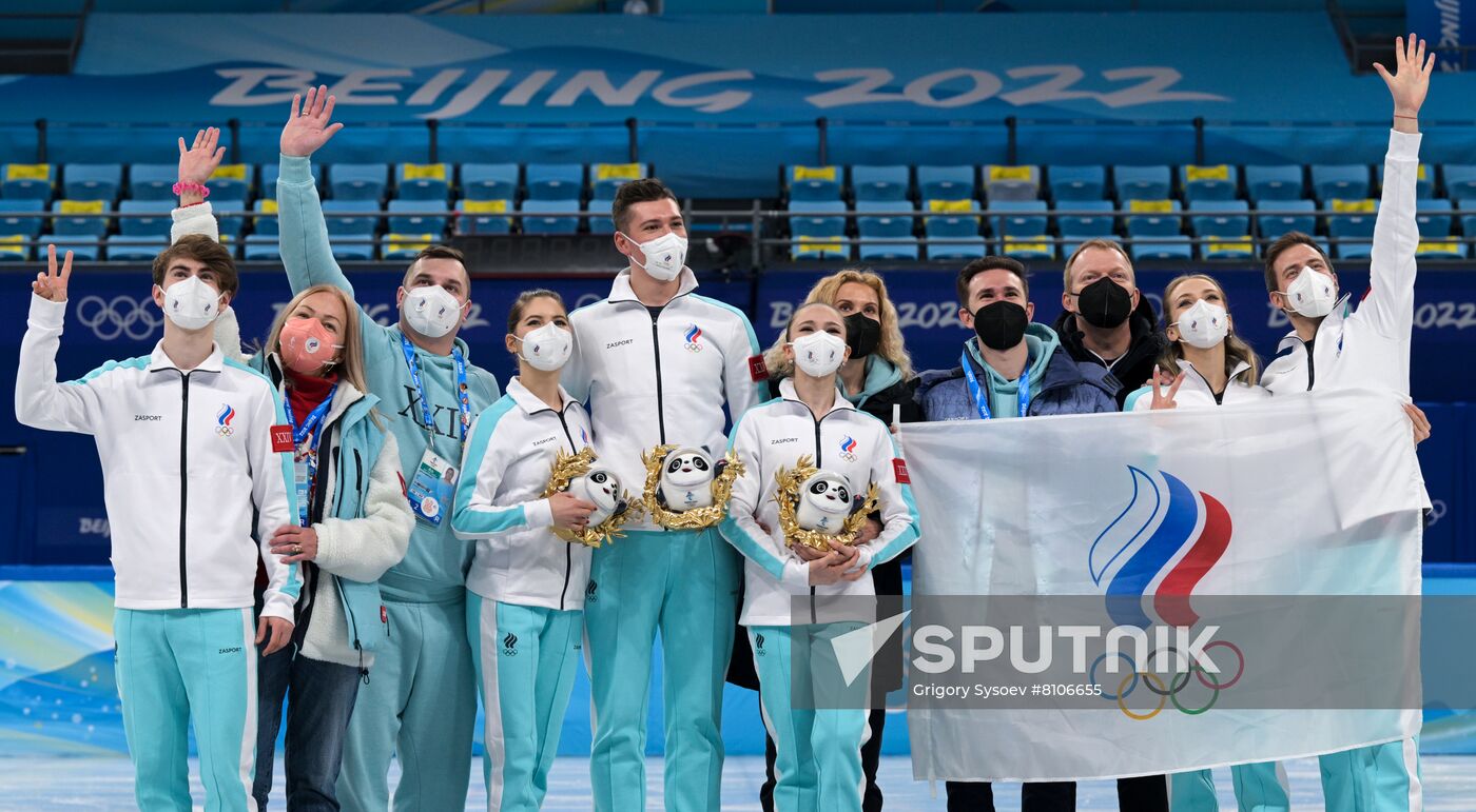 China Olympics 2022 Figure Skating Team Event