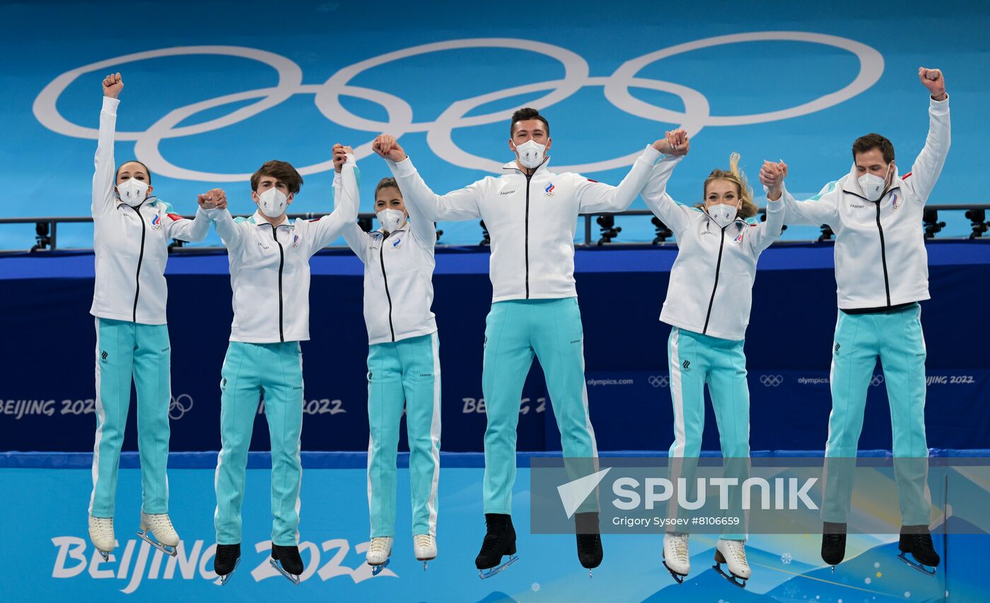 China Olympics 2022 Figure Skating Team Event