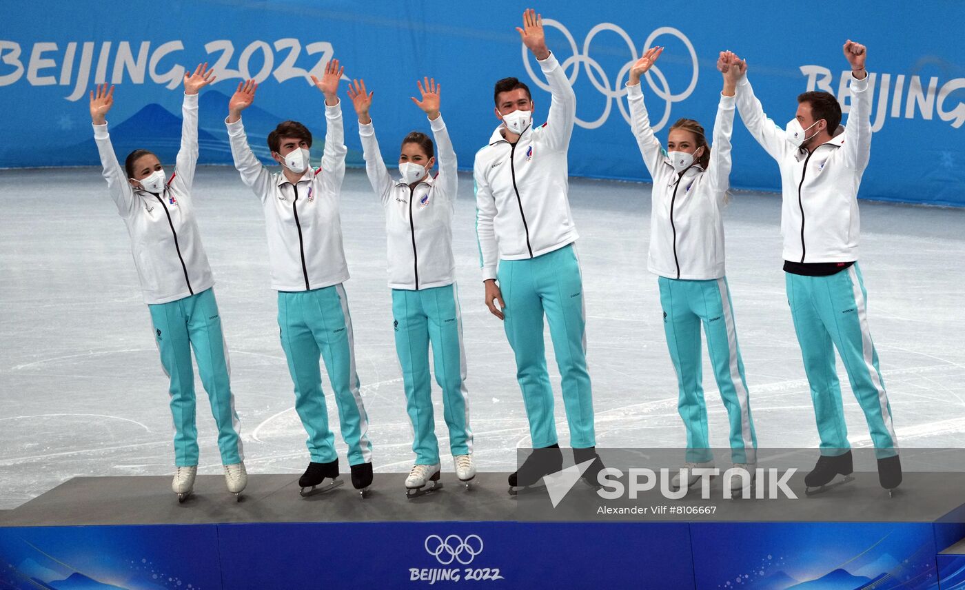China Olympics 2022 Figure Skating Team Event
