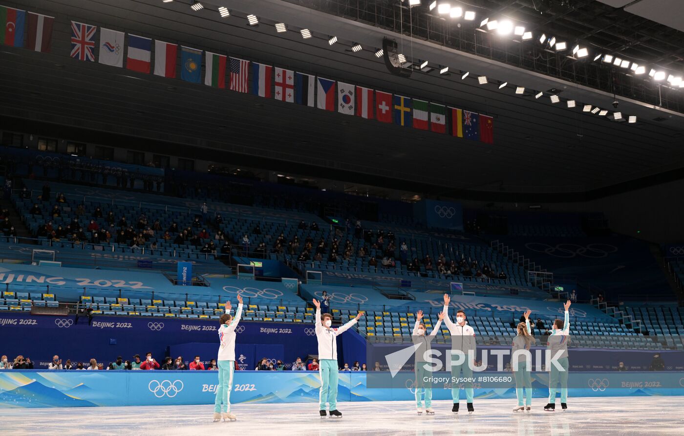 China Olympics 2022 Figure Skating Team Event