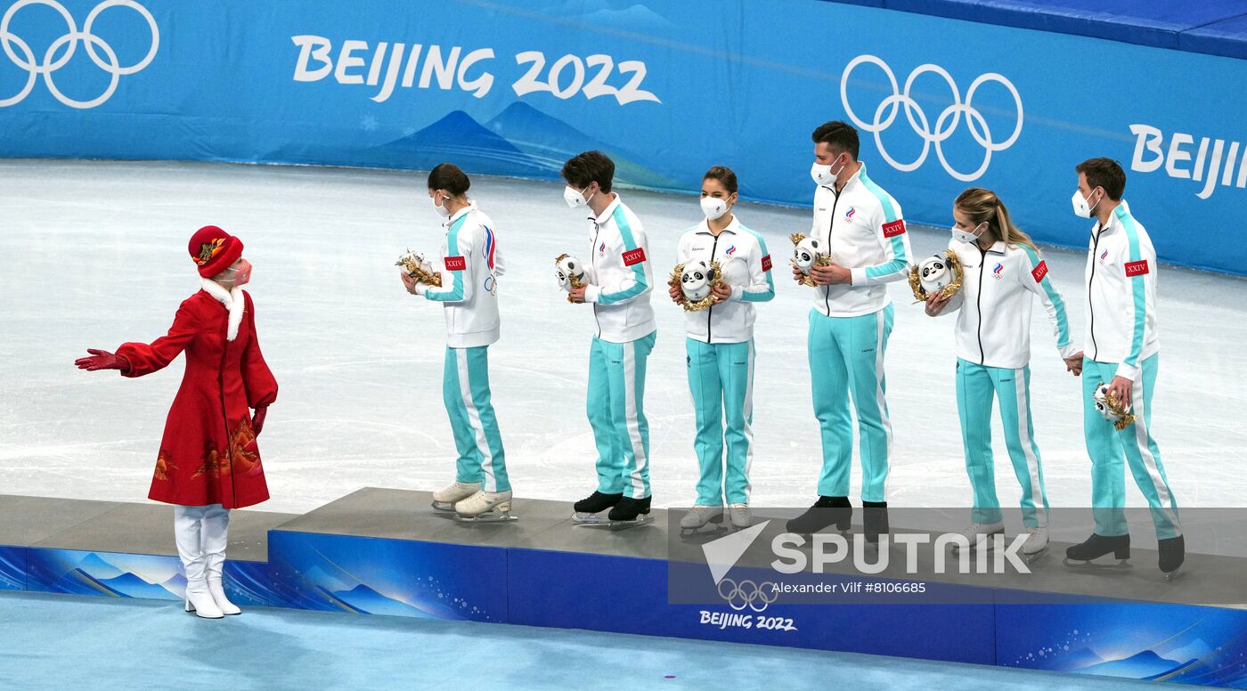 China Olympics 2022 Figure Skating Team Event