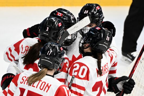 China Olympics 2022 Ice Hockey Women ROC - Canada