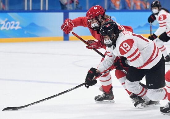 China Olympics 2022 Ice Hockey Women ROC - Canada