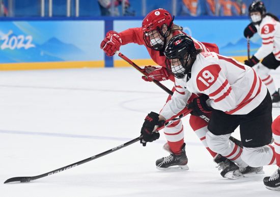 China Olympics 2022 Ice Hockey Women ROC - Canada