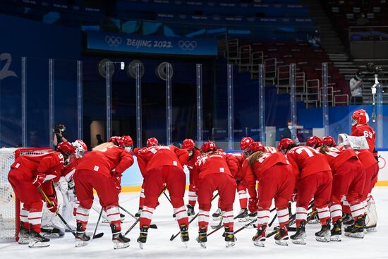 China Olympics 2022 Ice Hockey Women ROC - Canada