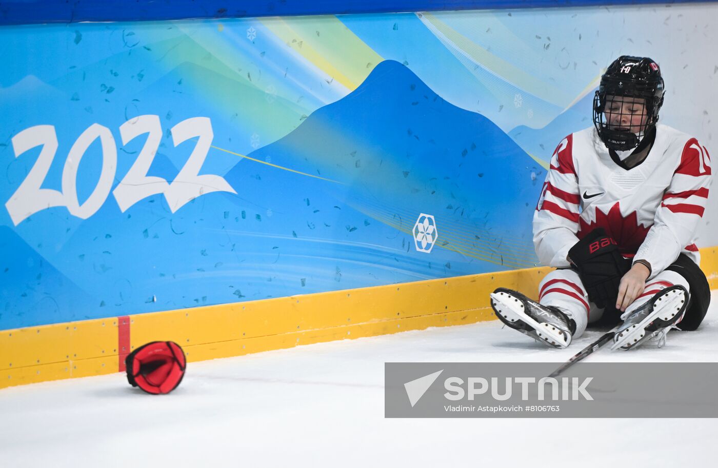 China Olympics 2022 Ice Hockey Women ROC - Canada