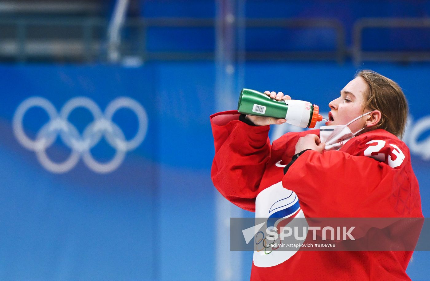 China Olympics 2022 Ice Hockey Women ROC - Canada