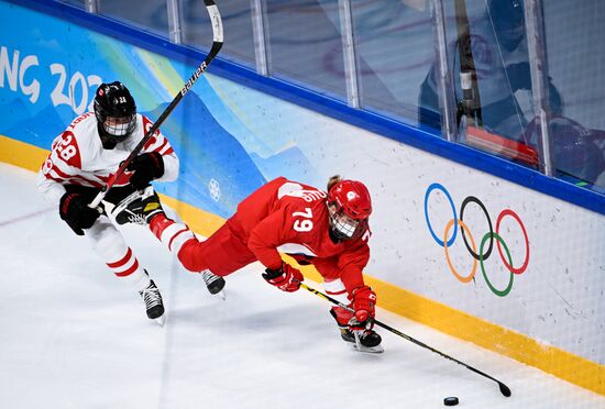 China Olympics 2022 Ice Hockey Women ROC - Canada