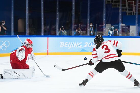 China Olympics 2022 Ice Hockey Women ROC - Canada