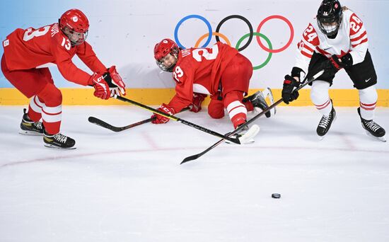 China Olympics 2022 Ice Hockey Women ROC - Canada