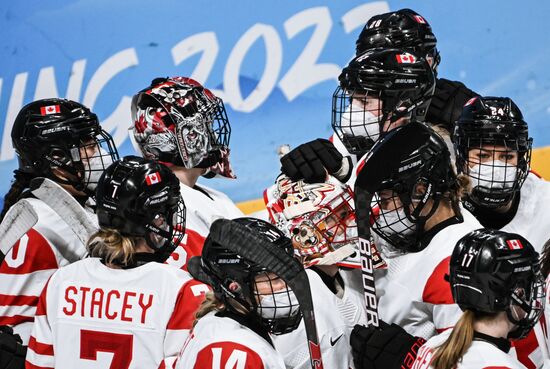China Olympics 2022 Ice Hockey Women ROC - Canada