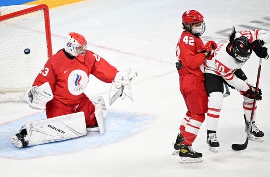 China Olympics 2022 Ice Hockey Women ROC - Canada