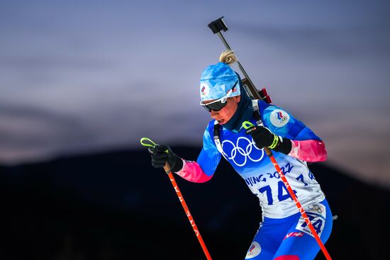 China Olympics 2022 Biathlon Women