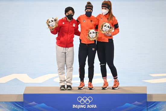 China Olympics 2022 Speed Skating Women