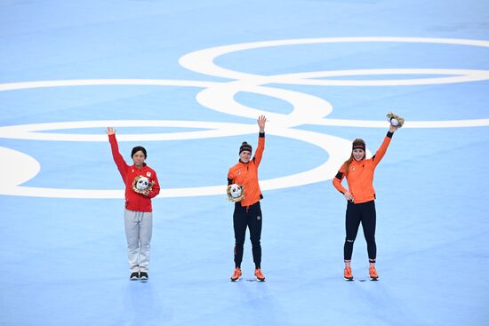 China Olympics 2022 Speed Skating Women