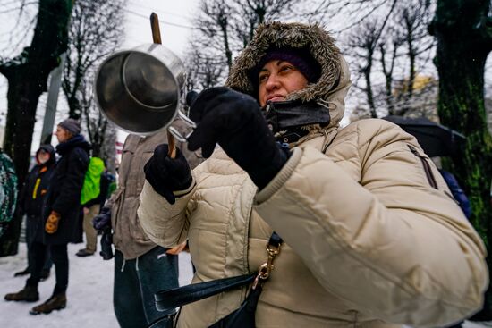 Latvia Coronavirus Restrictions Protests