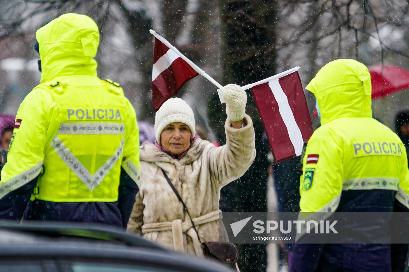 Latvia Coronavirus Restrictions Protests
