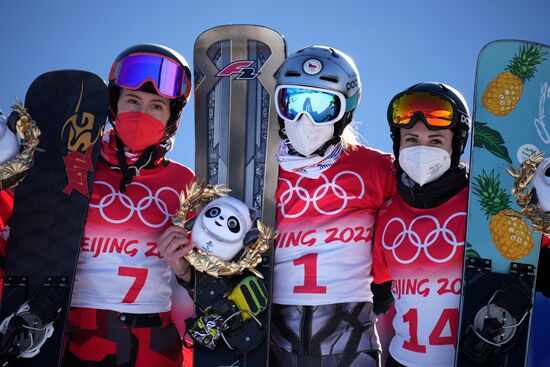 China Olympics 2022 Snowboard Women