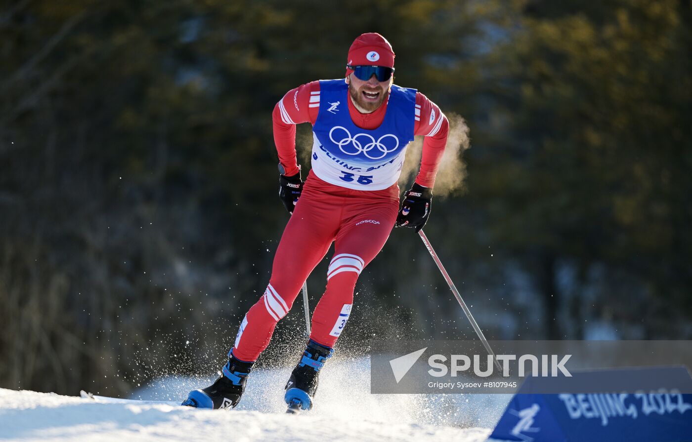 China Olympics 2022 Cross-Country Skiing Men