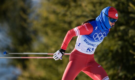 China Olympics 2022 Cross-Country Skiing Women