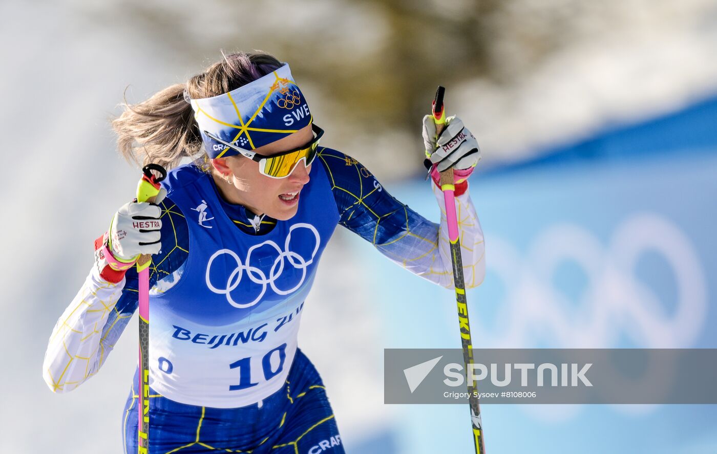 China Olympics 2022 Cross-Country Skiing Women