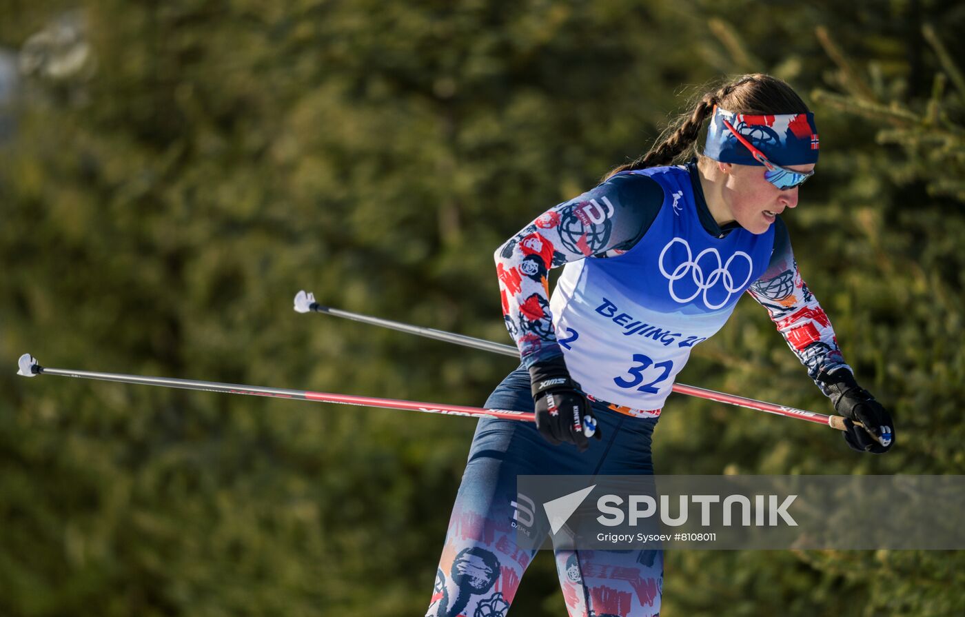 China Olympics 2022 Cross-Country Skiing Women