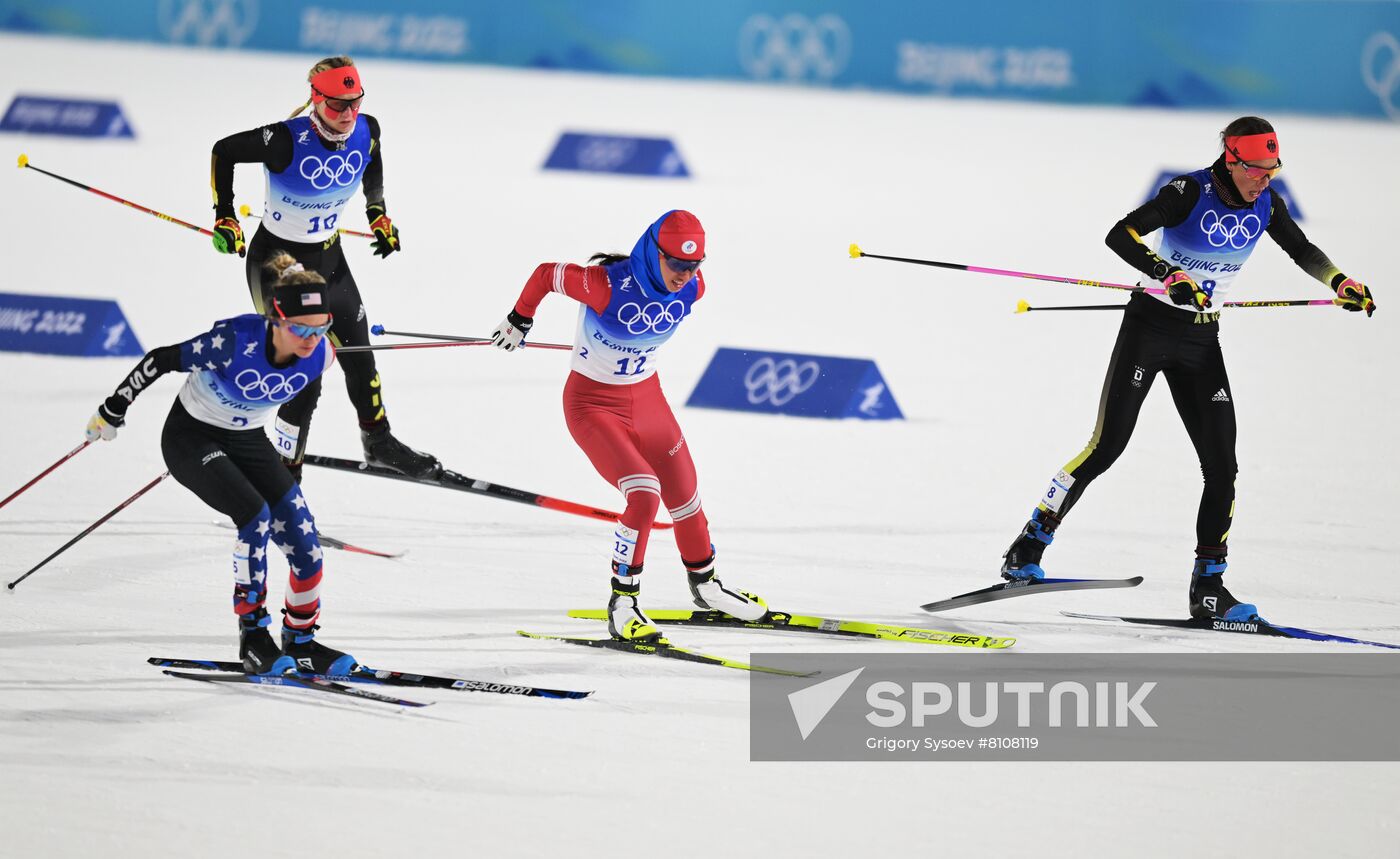 China Olympics 2022 Cross-Country Skiing Women