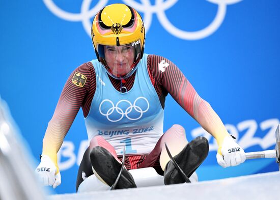 China Olympics 2022 Luge Women